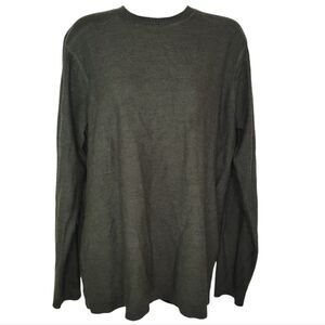 SmartWool Men's Medium Roundabout Olive Crew Neck Sweater Medium